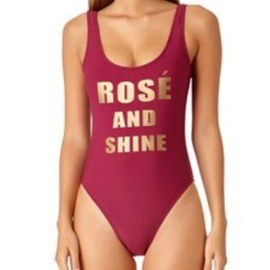 NWT Calinfornia Sunshine Rose and Shine One-Piece